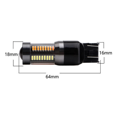 এ / ডাব্লু 6500 কে 7443 990LM 66SMD এলইডি টেল লাইট বাল্বস